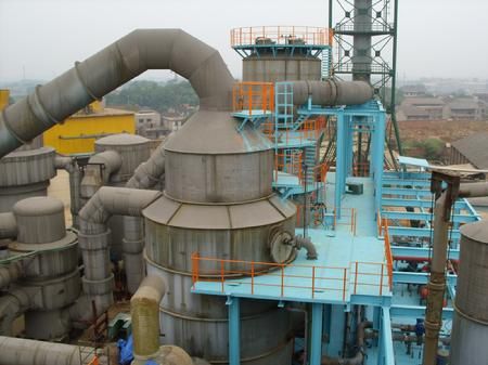 Offgas-based acid making system of Daye Smelter (IV series)